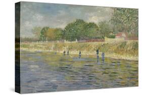 Bank of the Seine, 1887-Vincent van Gogh-Stretched Canvas