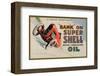 Bank on Super Shell-null-Framed Art Print