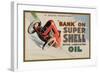 Bank on Super Shell-null-Framed Art Print