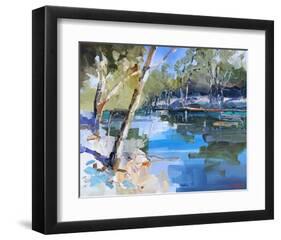 Bank on the Murray-Craig Trewin Penny-Framed Art Print