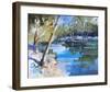 Bank on the Murray-Craig Trewin Penny-Framed Art Print