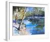 Bank on the Murray-Craig Trewin Penny-Framed Art Print