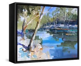 Bank on the Murray-Craig Trewin Penny-Framed Stretched Canvas