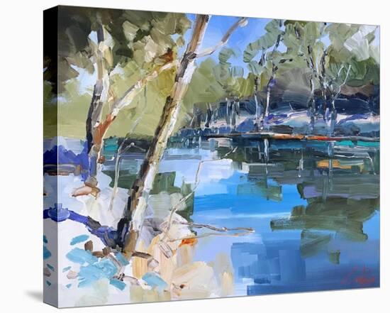 Bank on the Murray-Craig Trewin Penny-Stretched Canvas