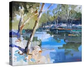 Bank on the Murray-Craig Trewin Penny-Stretched Canvas