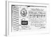 Bank Restriction Note, 1818-George Cruikshank-Framed Giclee Print