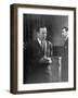 Bank Robber Willie Sutton at Court House for His Trial after Being Arrested in Brooklyn-Allan Grant-Framed Photographic Print