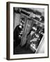 Bank Workers Filing Textile Shares in Steel Vaults at Deutches Bank-Margaret Bourke-White-Framed Photographic Print