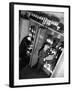 Bank Workers Filing Textile Shares in Steel Vaults at Deutches Bank-Margaret Bourke-White-Framed Photographic Print