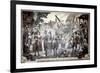 Banking, Bartering, and Shipping in New Amsterdam-null-Framed Premium Giclee Print