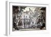 Banking, Bartering, and Shipping in New Amsterdam-null-Framed Giclee Print