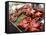 Bankok Food Market with a a Large Variety of Food Choices-Terry Eggers-Framed Stretched Canvas