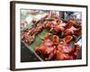 Bankok Food Market with a a Large Variety of Food Choices-Terry Eggers-Framed Photographic Print