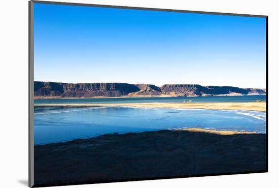 Banks Lake at Very Low Water Levels Near Grand Coulee Dam in Central Washington-Ben Herndon-Mounted Photographic Print