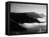 Banks of Fog Enveloping Mountains Outside San Francisco-Margaret Bourke-White-Framed Stretched Canvas