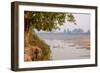 Banks of Stung Sen River, Kompong Thom (Kampong Thom), Kompong Thom Province, Cambodia, Indochina-Nathalie Cuvelier-Framed Photographic Print