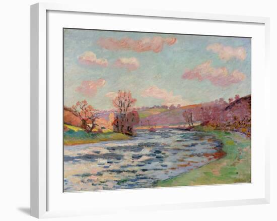 Banks of the Creuse, Limousin, c.1912-Armand Guillaumin-Framed Giclee Print