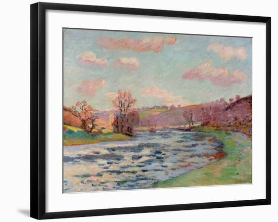 Banks of the Creuse, Limousin, c.1912-Armand Guillaumin-Framed Giclee Print