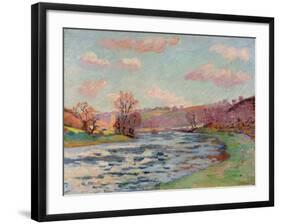 Banks of the Creuse, Limousin, c.1912-Armand Guillaumin-Framed Giclee Print