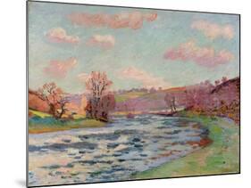 Banks of the Creuse, Limousin, c.1912-Armand Guillaumin-Mounted Giclee Print