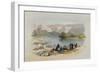 Banks of the Jordan, 1839, Plate 48 from Volume II of The Holy Land, Engraved by Louis Haghe-David Roberts-Framed Giclee Print