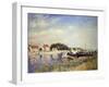 Banks of the Loing at Saint-Mammes; Bords Du Loing a Saint-Mammes, 1885-Alfred Sisley-Framed Giclee Print