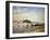 Banks of the Loing at Saint-Mammes-Alfred Sisley-Framed Giclee Print