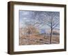 Banks of the Loing - Autumn Effect, 1881-Alfred Sisley-Framed Giclee Print