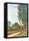 Banks of the Loing in Moret-Alfred Sisley-Framed Stretched Canvas