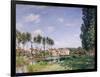 Banks of the Loing, Moret, 1892-Alfred Sisley-Framed Giclee Print