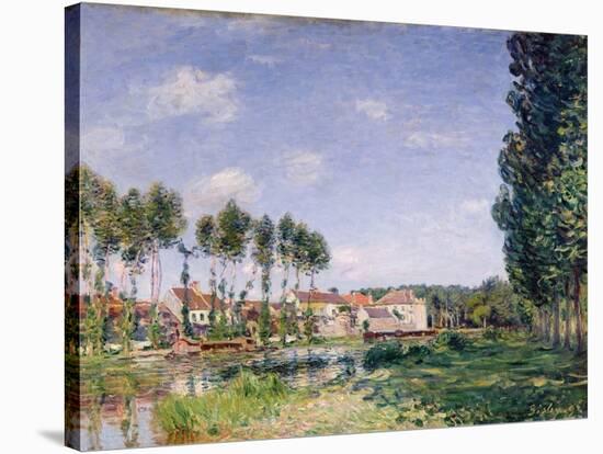 Banks of the Loing, Moret, 1892-Alfred Sisley-Stretched Canvas