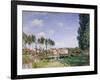 Banks of the Loing, Moret, 1892-Alfred Sisley-Framed Giclee Print