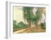 Banks of the Loing, Near Moret-Alfred Sisley-Framed Giclee Print