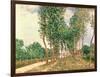 Banks of the Loing, Near Moret-Alfred Sisley-Framed Giclee Print