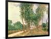 Banks of the Loing, Near Moret-Alfred Sisley-Framed Giclee Print