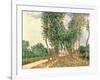 Banks of the Loing, Near Moret-Alfred Sisley-Framed Giclee Print