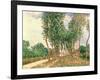 Banks of the Loing, Near Moret-Alfred Sisley-Framed Giclee Print