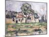 Banks of the Marne, 1888-Paul Cézanne-Mounted Giclee Print