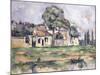 Banks of the Marne (Bords de la Marne). Ca. 1888-Paul Cézanne-Mounted Giclee Print