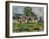 Banks of the Marne, C. 1888-Paul C?zanne-Framed Giclee Print