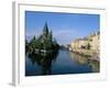 Banks of the Moselle River, Old Town, Metz, Moselle, Lorraine, France-Bruno Barbier-Framed Photographic Print