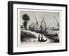 Banks of the Nile. Egypt, 1879-null-Framed Giclee Print