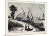 Banks of the Nile. Egypt, 1879-null-Mounted Giclee Print
