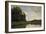 Banks of the Oise, 1863-Charles Francois Daubigny-Framed Giclee Print