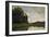 Banks of the Oise, 1863-Charles Francois Daubigny-Framed Premium Giclee Print