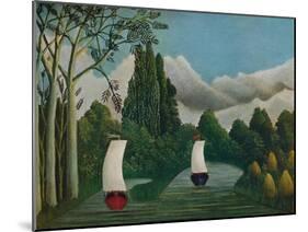 'Banks of the Oise', 1905-Henri Rousseau-Mounted Giclee Print