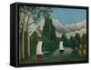 'Banks of the Oise', 1905-Henri Rousseau-Framed Stretched Canvas