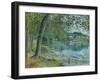 Banks of the Oise at Auvers-Sur Oise; Bords De L'Oise a Auvers-Sur-Oise, 1878-Camille Pissarro-Framed Giclee Print