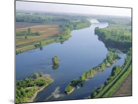 Banks of the River Loire, Chambord Region, Pays-De-Loire, France-J P De Manne-Mounted Photographic Print