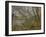 Banks of the River Oise Near Pontoise, Grey Sky, 1878-Camille Pissarro-Framed Giclee Print